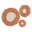 COTTON COVERS - Terracotta Check