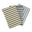 MUSLIN STOFBLE - 3-pak - Marine stripe cold