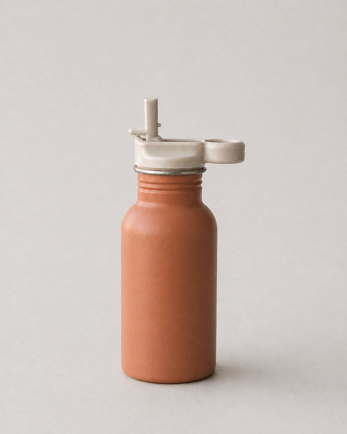 STRAWLID BOTTLE 400 ml - Terracotta