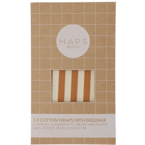 Haps Nordic Cotton wrap with beeswax Cotton wrap Warm marine stripe