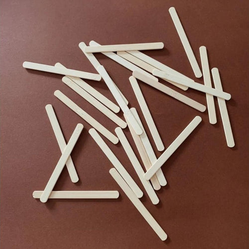 Haps Nordic Genanvendelige Bambus Ispinde, 25 stk Bamboo Ice lolly stick Bamboo
