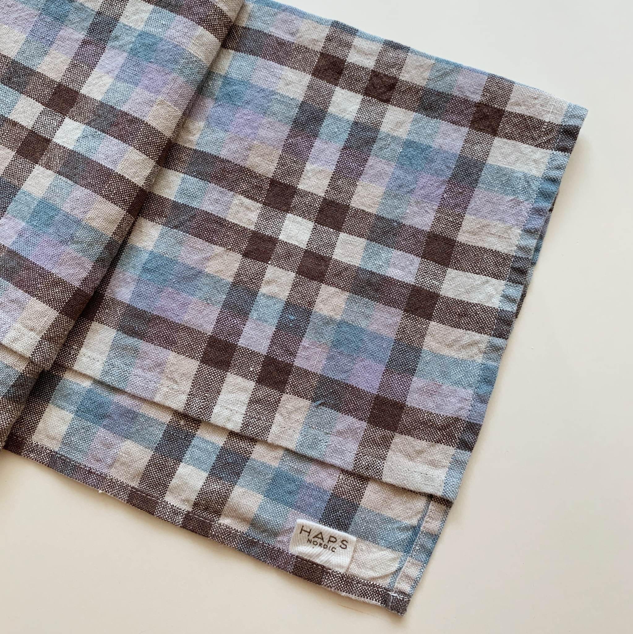 HØR VISKESTYKKE - 1 stk - Unique check, Ocean