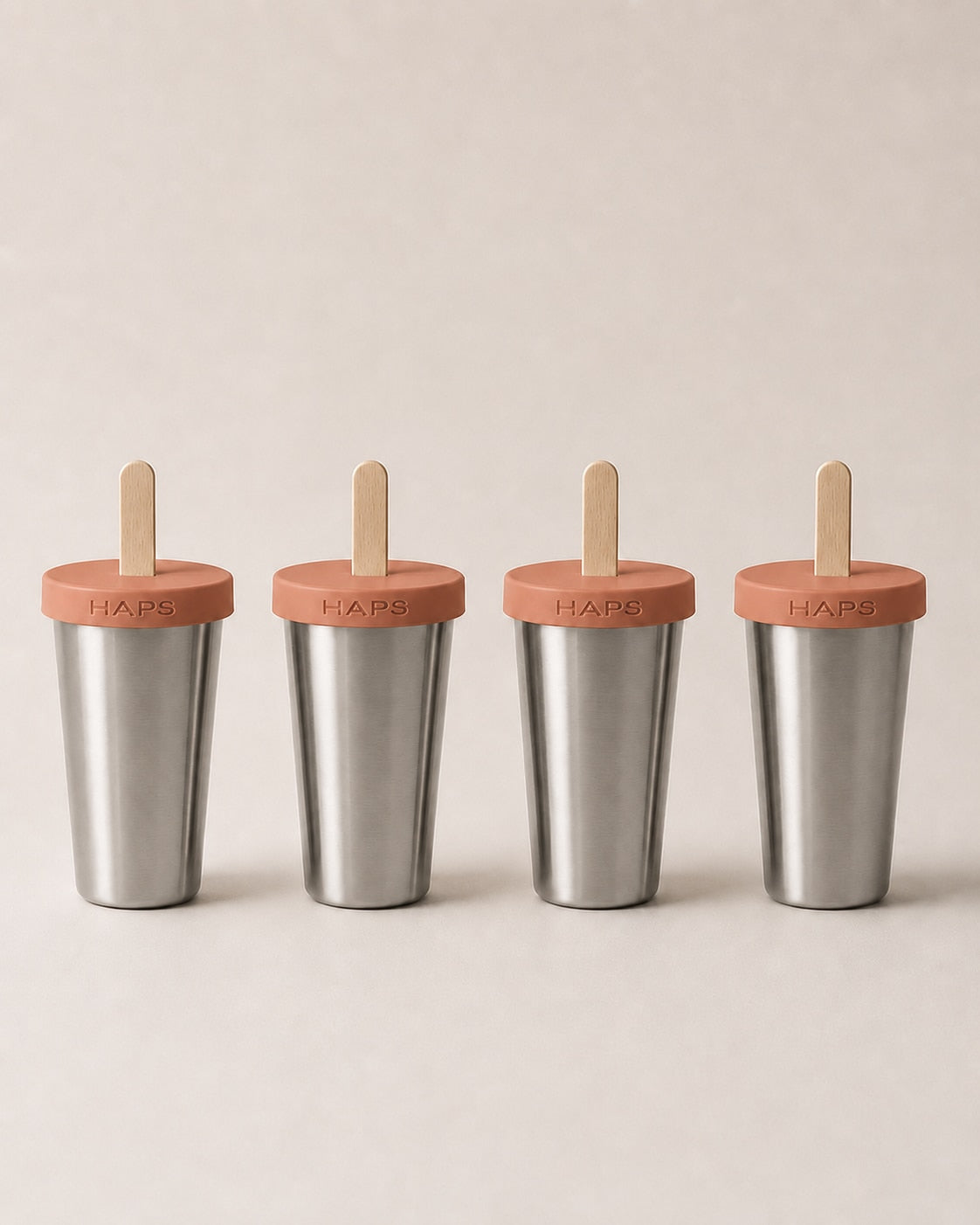 IS FORME I STÅL - 4 pak - Terracotta