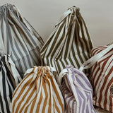 Haps Nordic Multi bag 2-pak Multi bag Marine stripe Terracotta/Lavender