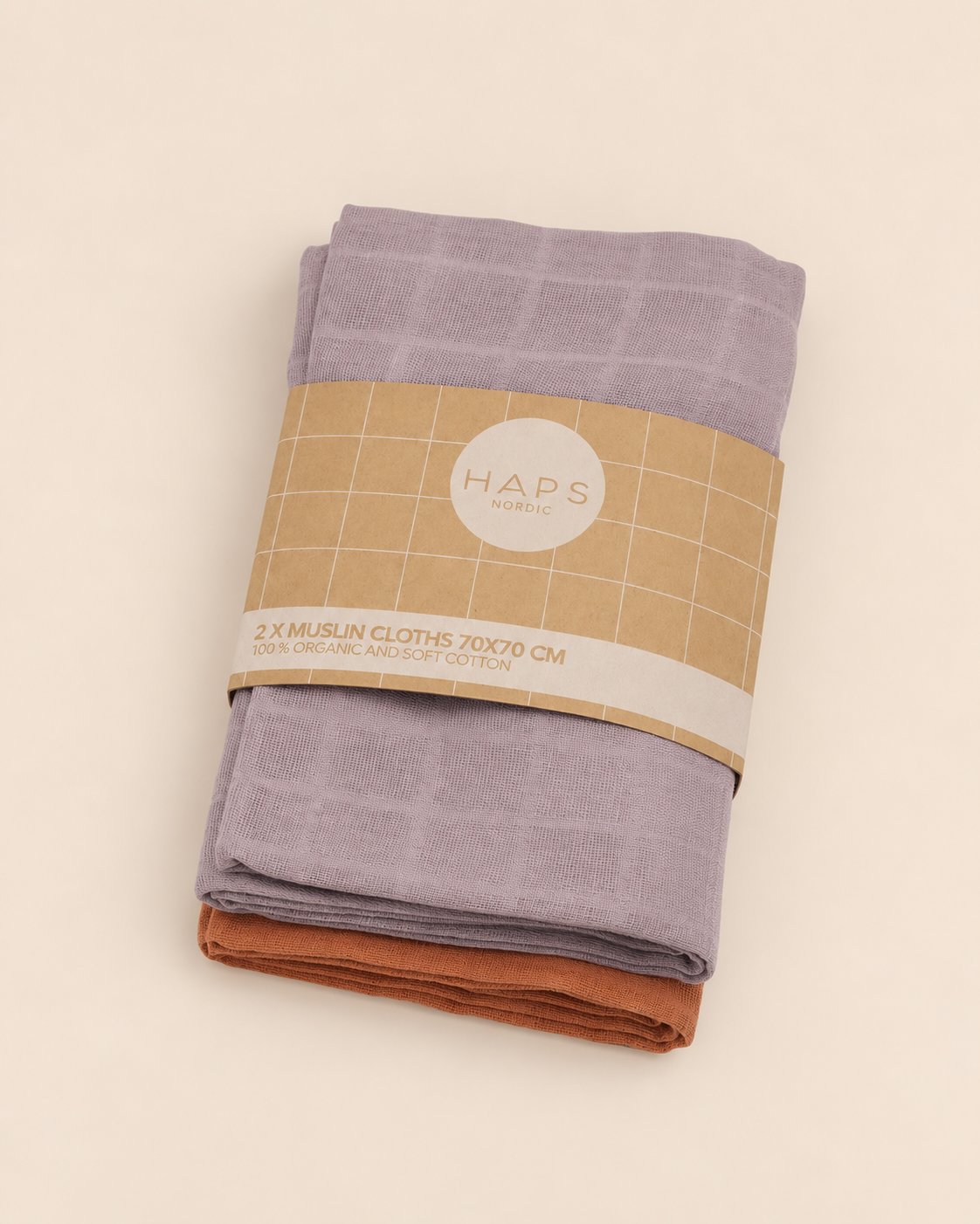 MUSLIN STOFBLE - 2-pack - Spring mix