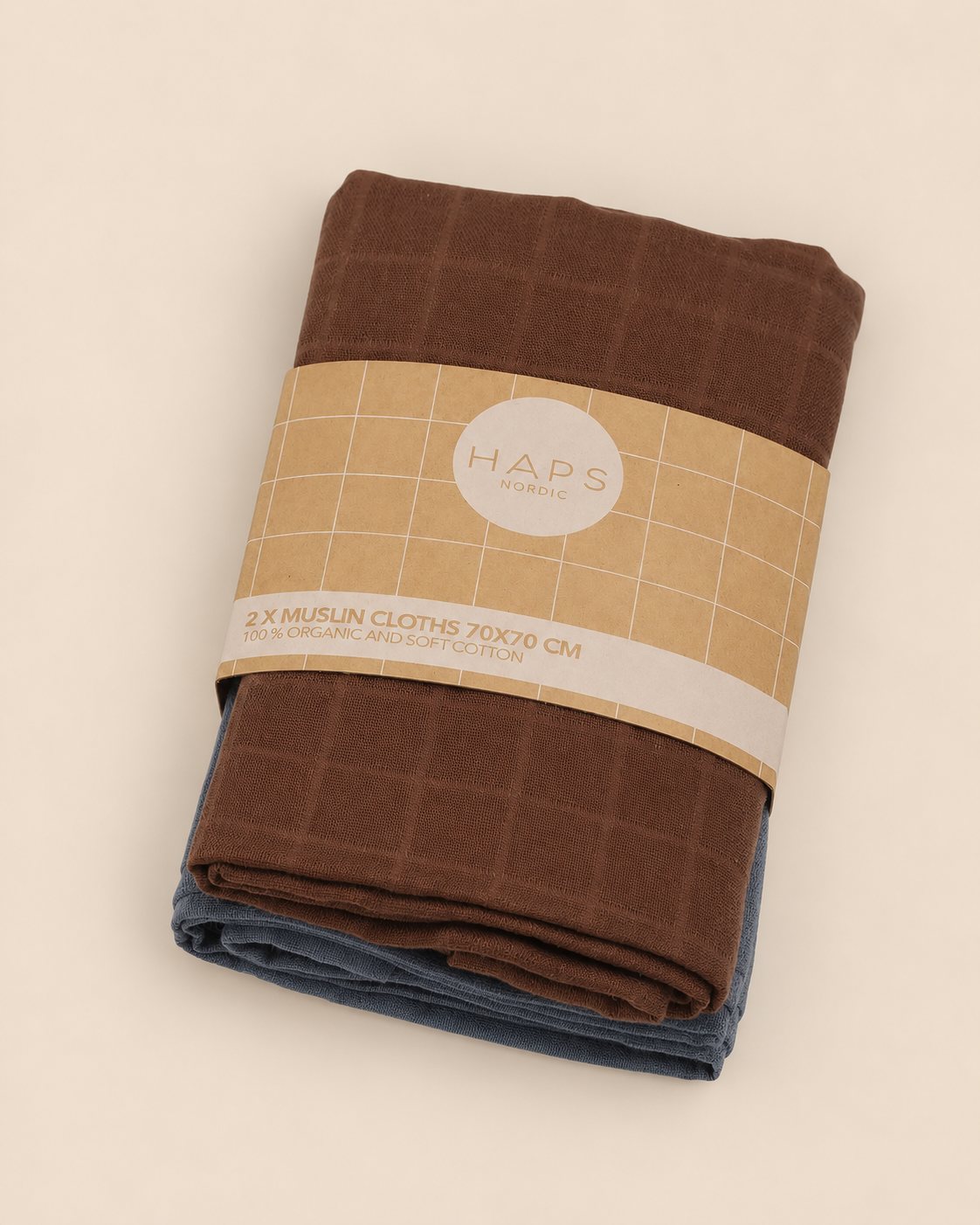 MUSLIN STOFBLE - 2-pack - Winter mix