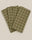 SERVIETTER 4-pak - Olive check