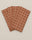 SERVIETTER 4-pak - Terracotta Check