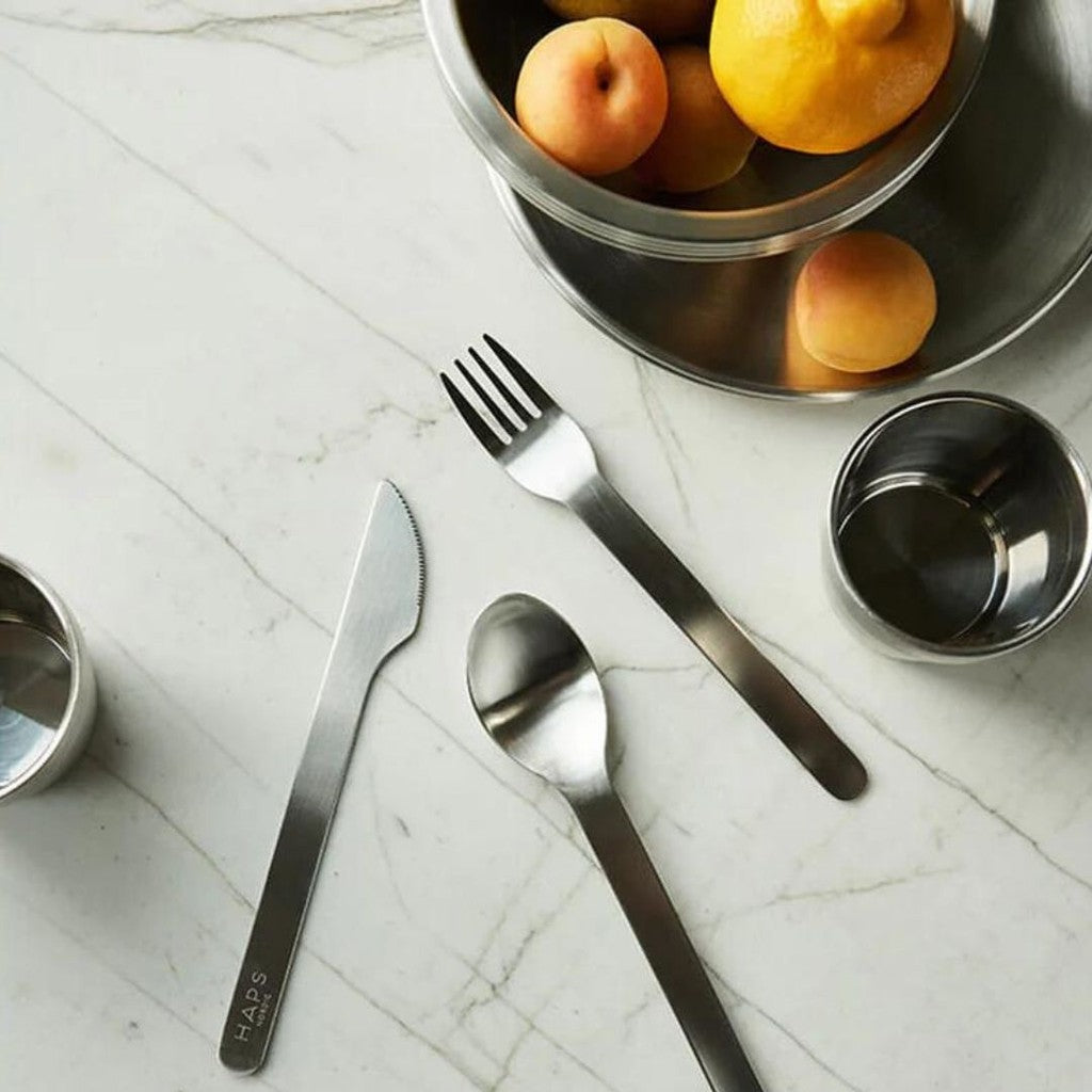 Haps Nordic Picnicskåle 4stk Bowl Steel
