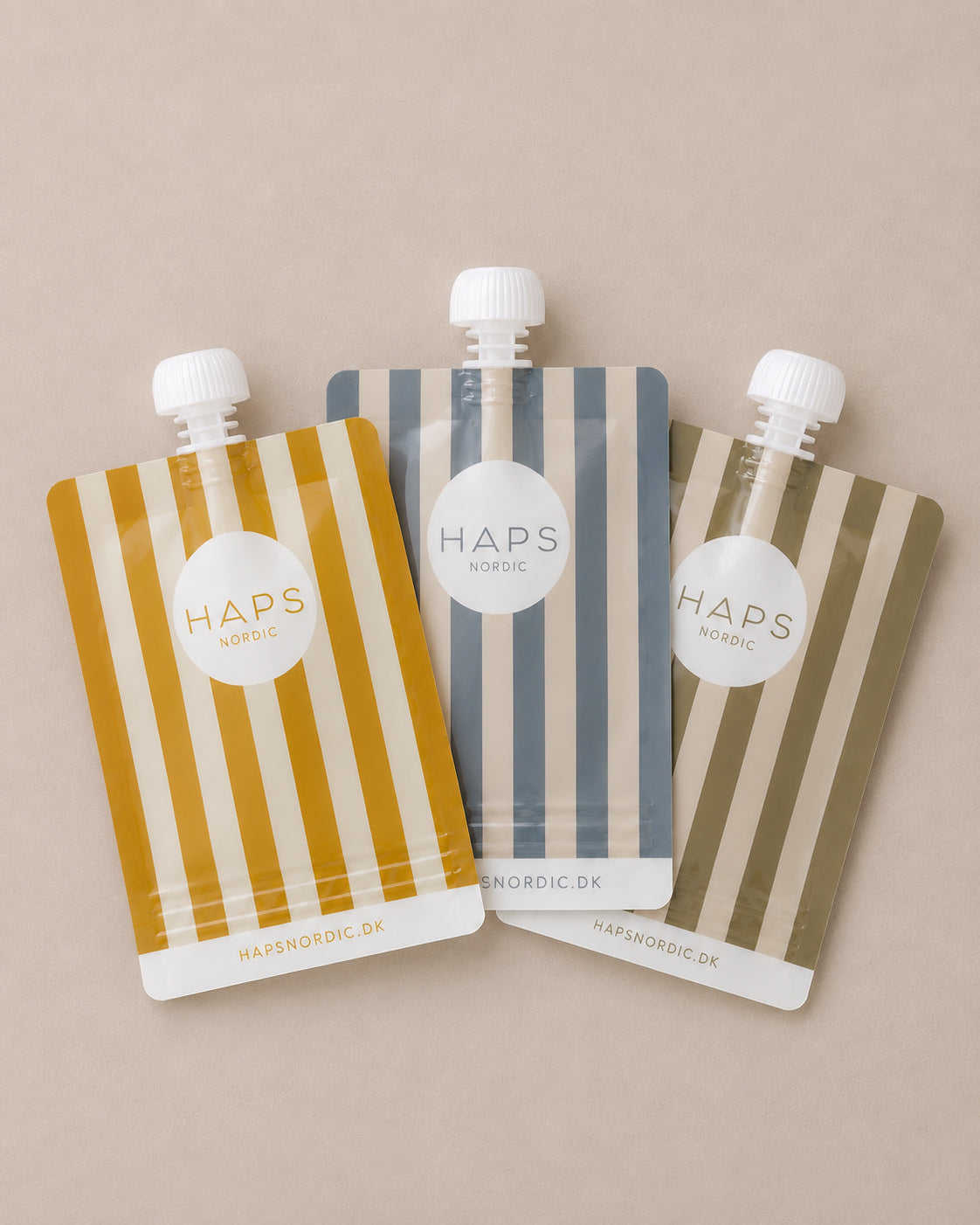 SMOOTHIE POSE - 3-pak - Marine stripe cold