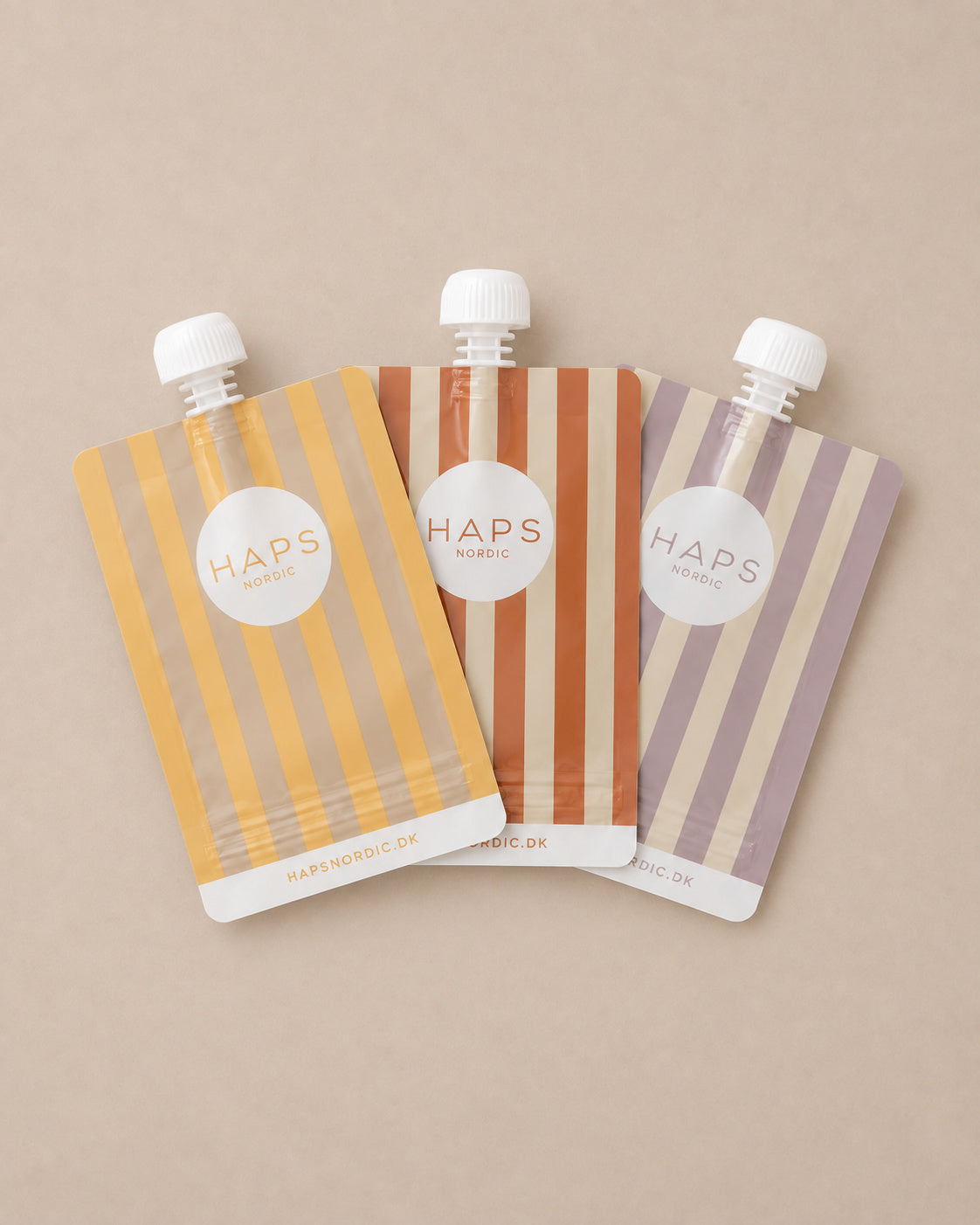 SMOOTHIE POSE - 3-pak - Marine stripe warm