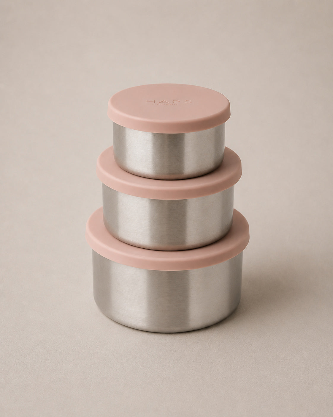 STEEL TRIO STOR - 3-pak - Blush