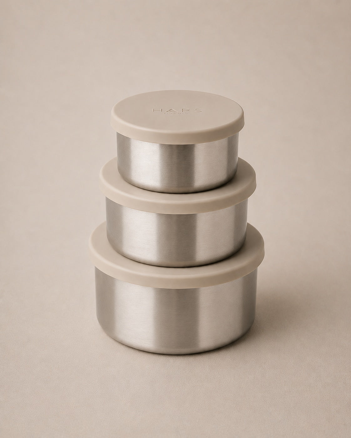 STEEL TRIO STOR - 3-pak - Oyster Grey