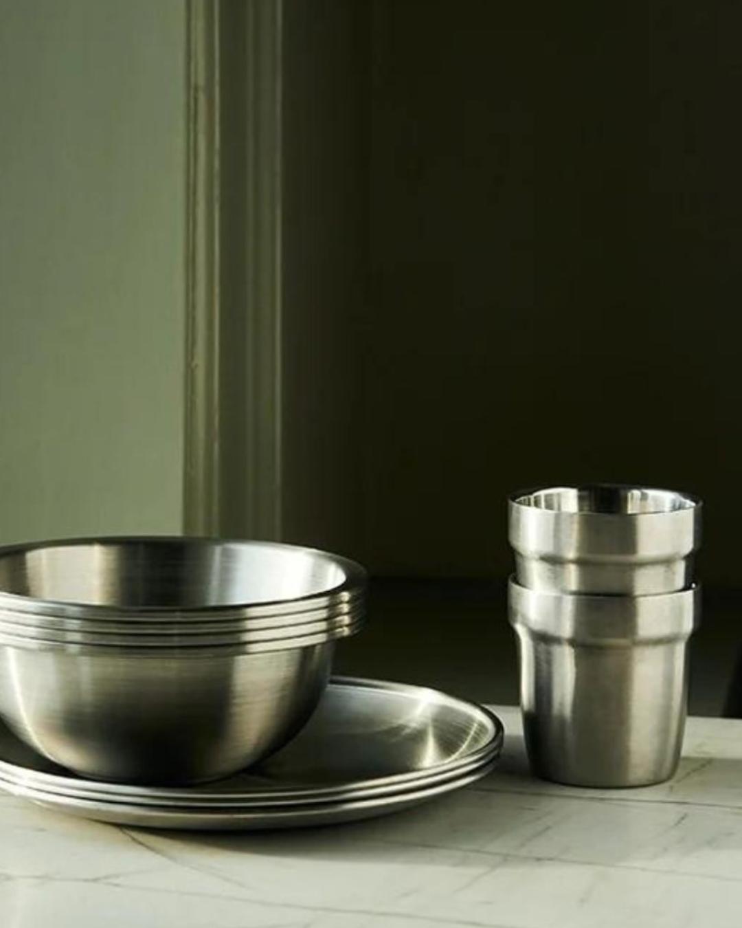 PICNIC TERMOKRUS - 4 stk - Steel