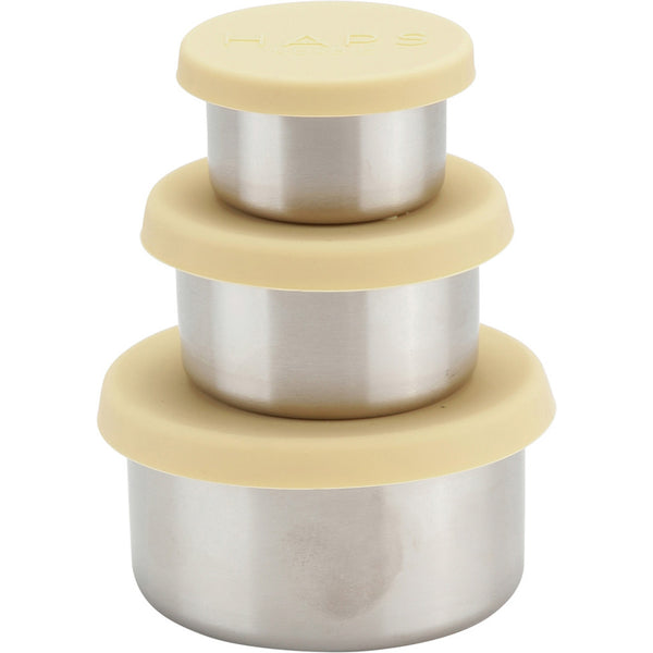Haps Nordic Steel trio Food jar Sun light