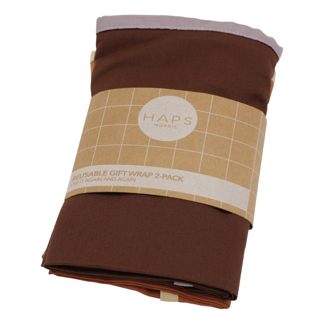 GAVEINDPAKNING 2-pak - Hazel/terracotta