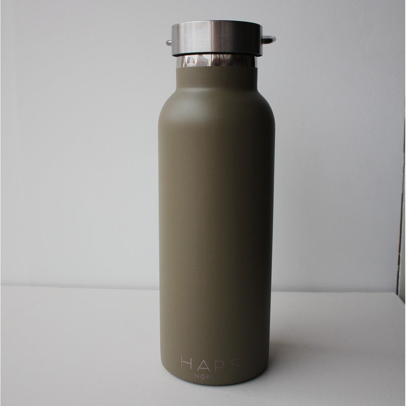 Haps Nordic Termo drikkedunk 500 ml. Water bottle Olive