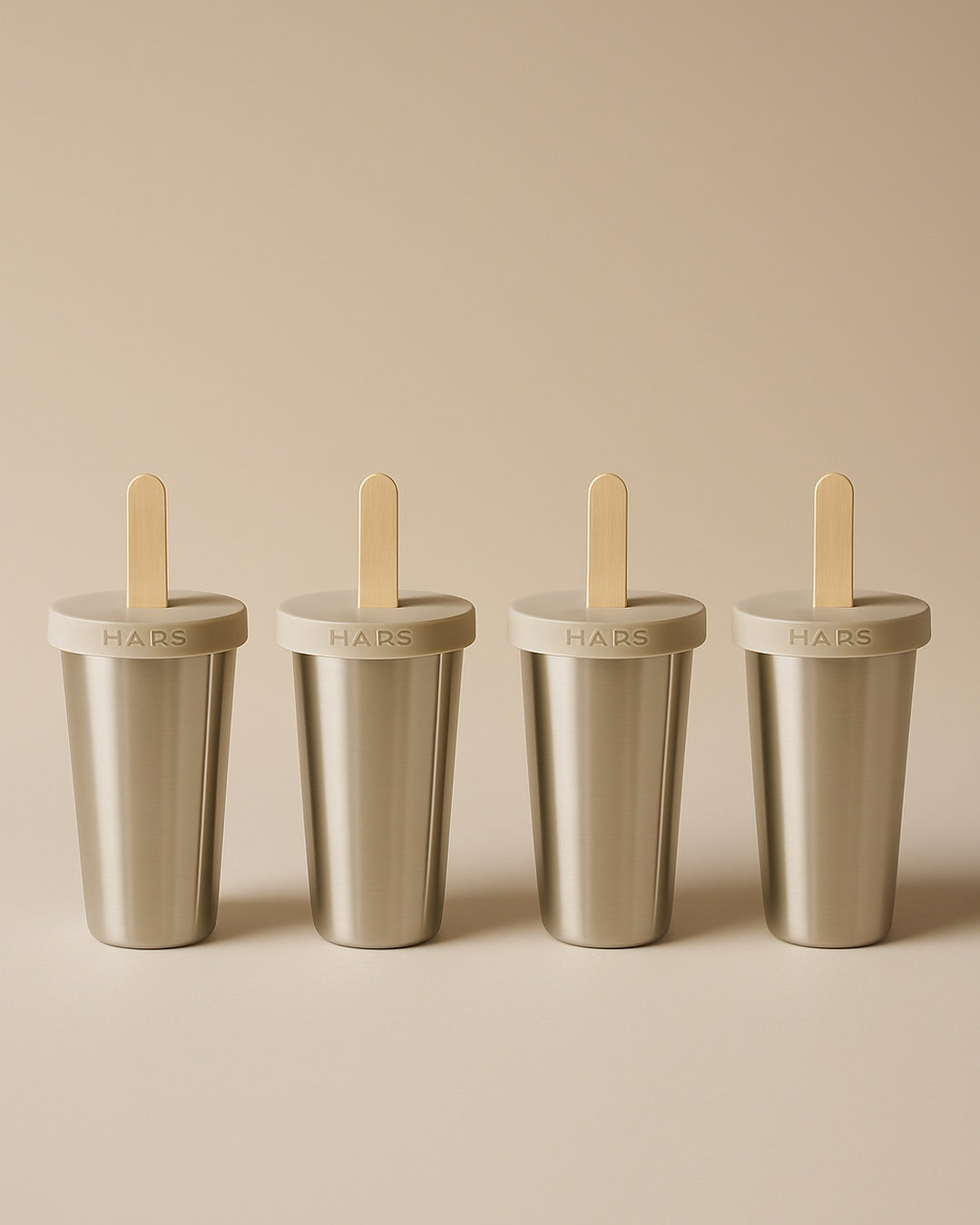 IS FORME I STÅL - 4 pak - Oyster Grey