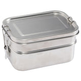 Haps Nordic Madkasse to lag stål Lunch box Steel