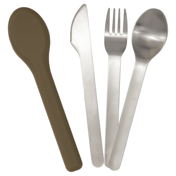Haps Nordic Picnic cutlery set Cutlery Olive