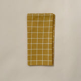 Haps Nordic Textile napkins 4-pack Napkins Mustard Check