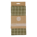 Haps Nordic Textile napkins 4-pack Napkins Olive check