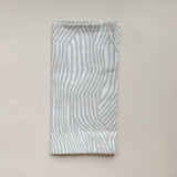 Textile napkins 4-pack - Oyster grey Wave